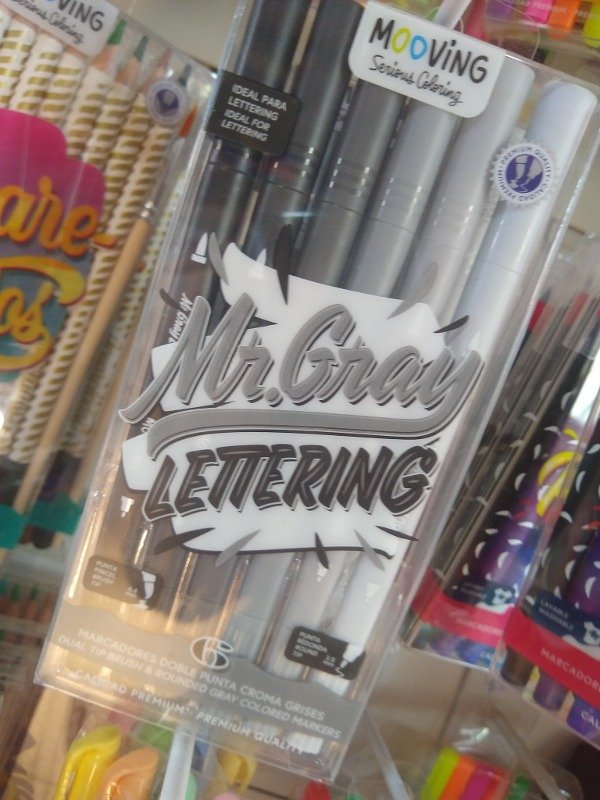 Producto - Marcadores Punta pincel Mooving Lettering