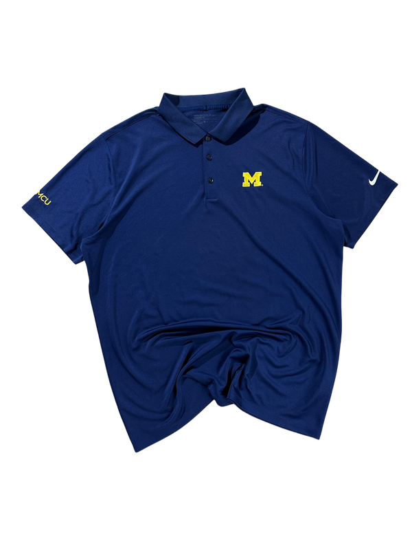 Producto - CHOMBA NIKE GOLF MICHIGAN AZUL T:XL