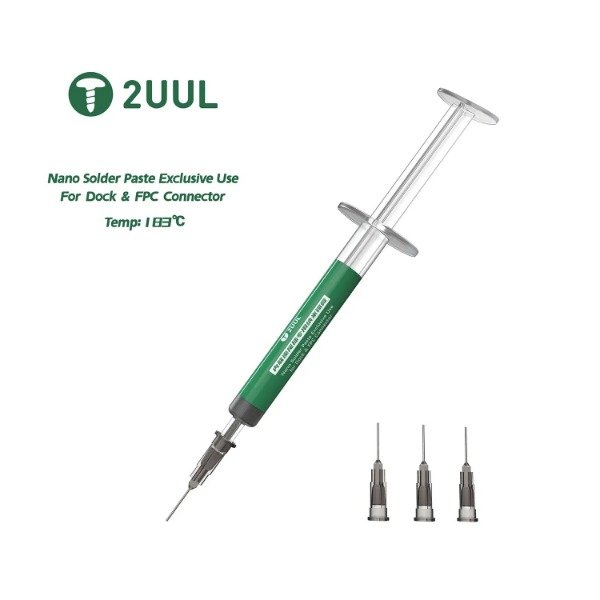 Producto - Estaño en Pasta de soldar 2UUL SC99 Nano Solder Paste