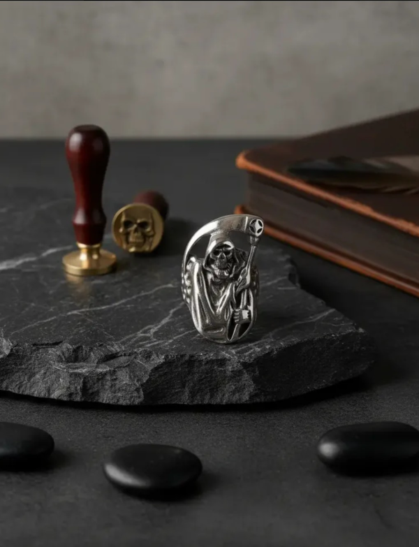 Producto - Anillo death talle 20