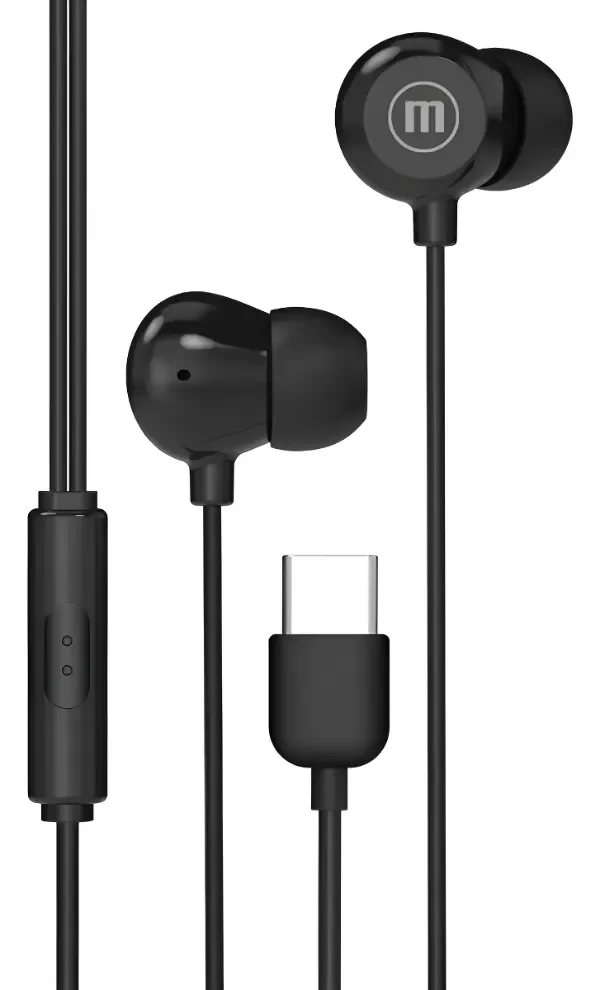 Producto - Audífonos Maxell In-bax Auriculares Con Conector Usb Tipo C