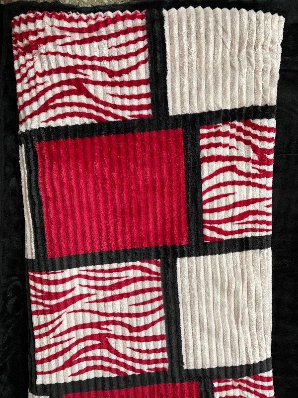 Producto - Mantas cuadrille con corderito2 1/2 - 1