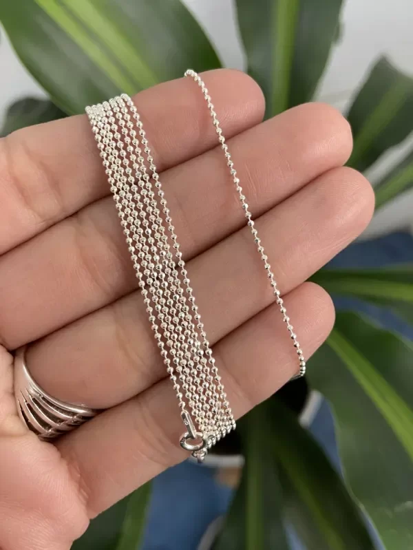 Producto - CADENA DE BOLITAS FACETADAS X45 (HILO 2)