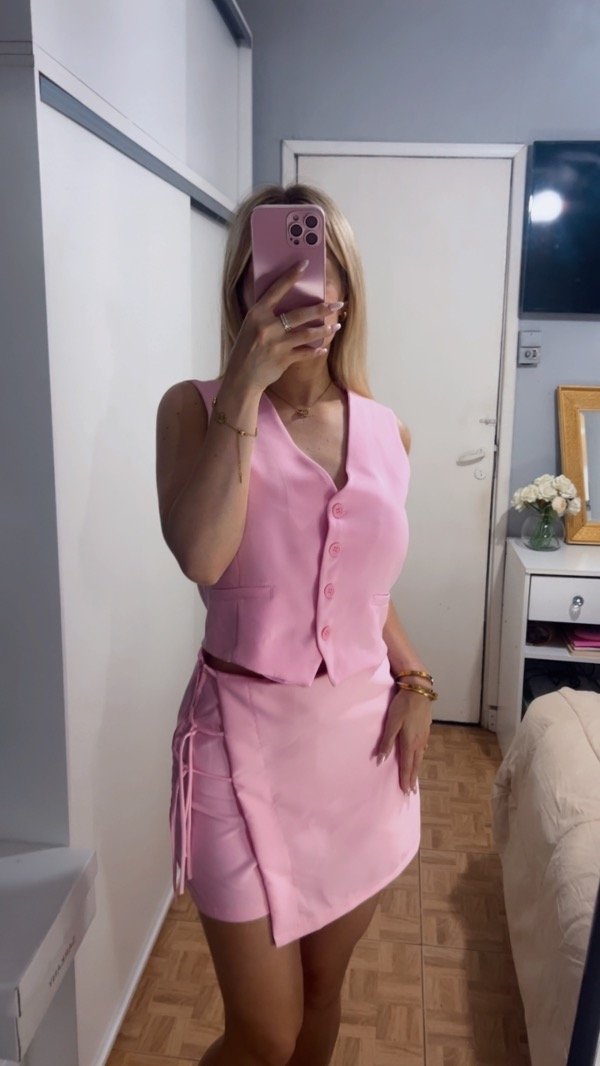 Producto - POLLERA PANT MAGNOLIA PINK