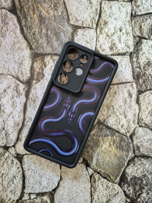 Producto - Funda silicone soft diseño Samsung S25 Ultra negra