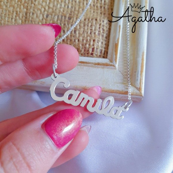 Producto - Dije nombre Plata 925