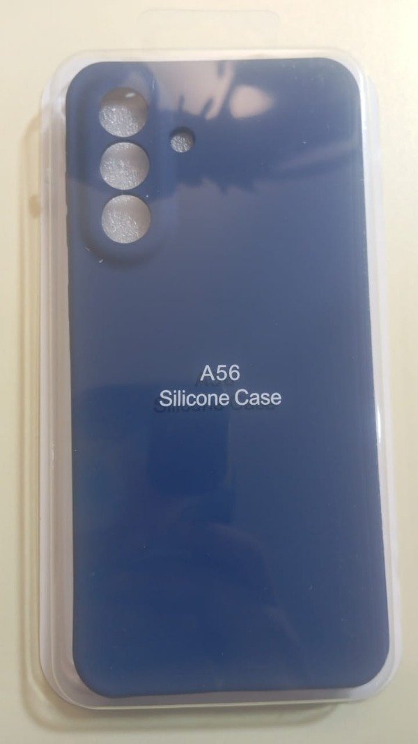 Producto - Funda Silicone Case Azul para Samsung A56