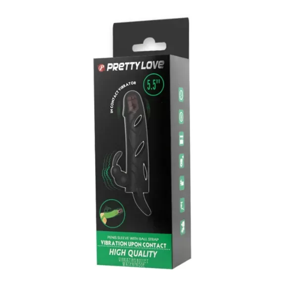 Producto - Funda Potenciadora Doble - Extiende Y Estimula Una Fuerte Erección - 4