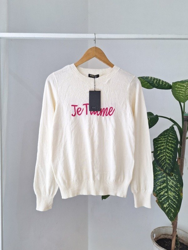Producto - Sweater Je'taime - T:S