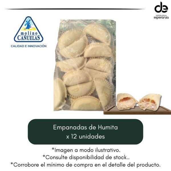 Producto - Empanadas de Humita x 12 unidades Molino Cañuelas