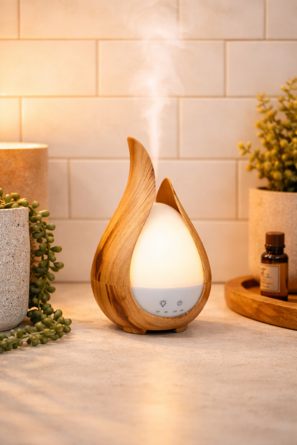 Producto - Difusor Aromatizador de Aromaterapia con Luz LED 200ml