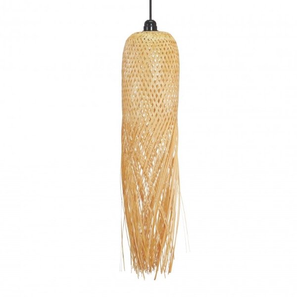 Producto - Lampara de bambu 16x65 cm