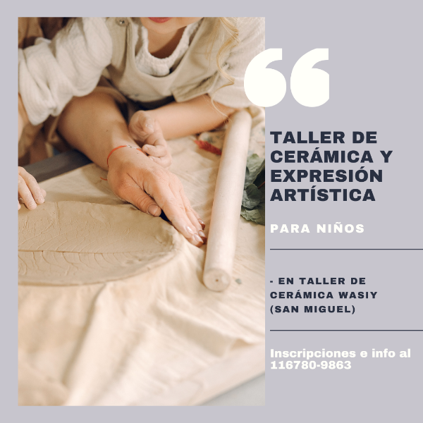 Producto - Taller de CERÁMICA PARA NIÑOS
