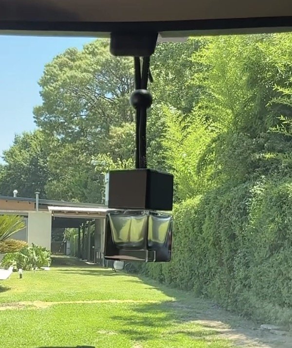 Producto - Difusor auto Ámbar negro transparente