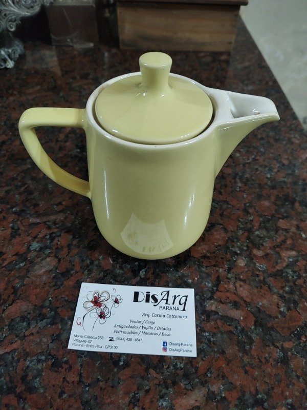 Producto - TETERA AMARILLA