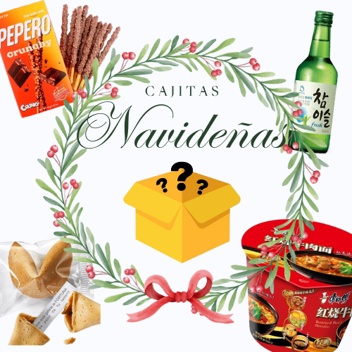 Producto - CAJA NAVIDEÑA Mistery Box  de Alimentos + POSTAL DE REGALO(Ingrese para elegir)