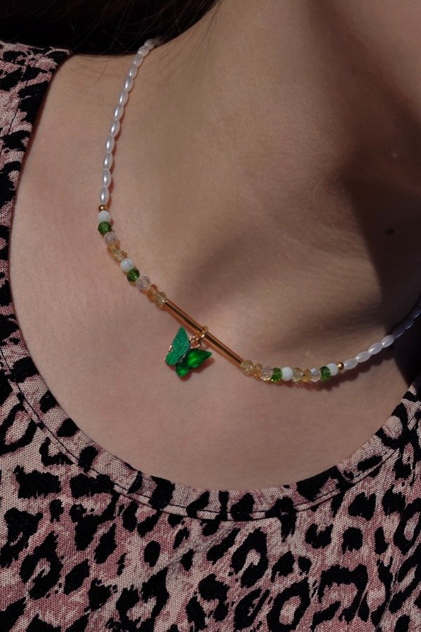 Producto - Gargantilla Emerald Butterfly - 1