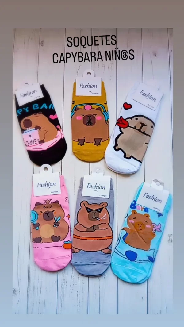 Producto - SOQUETES CAPYBARA