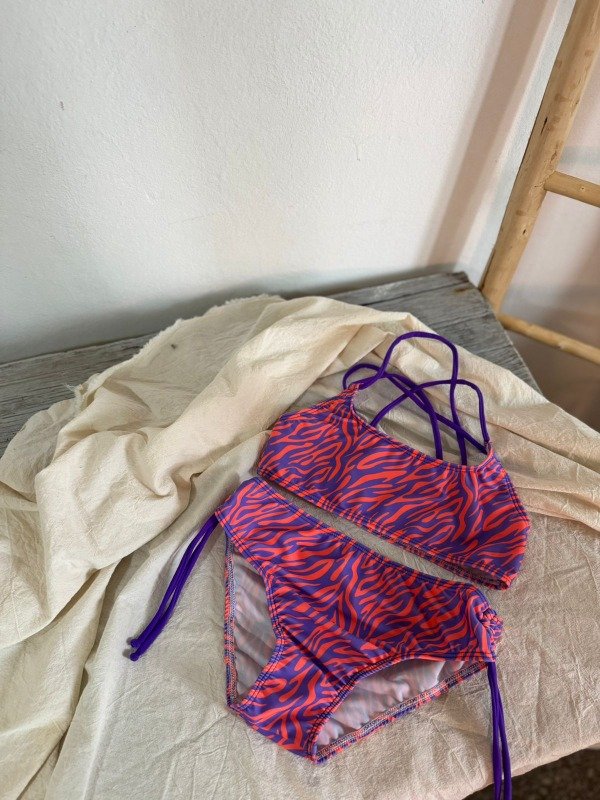 Producto - Bikini teens zebra violeta