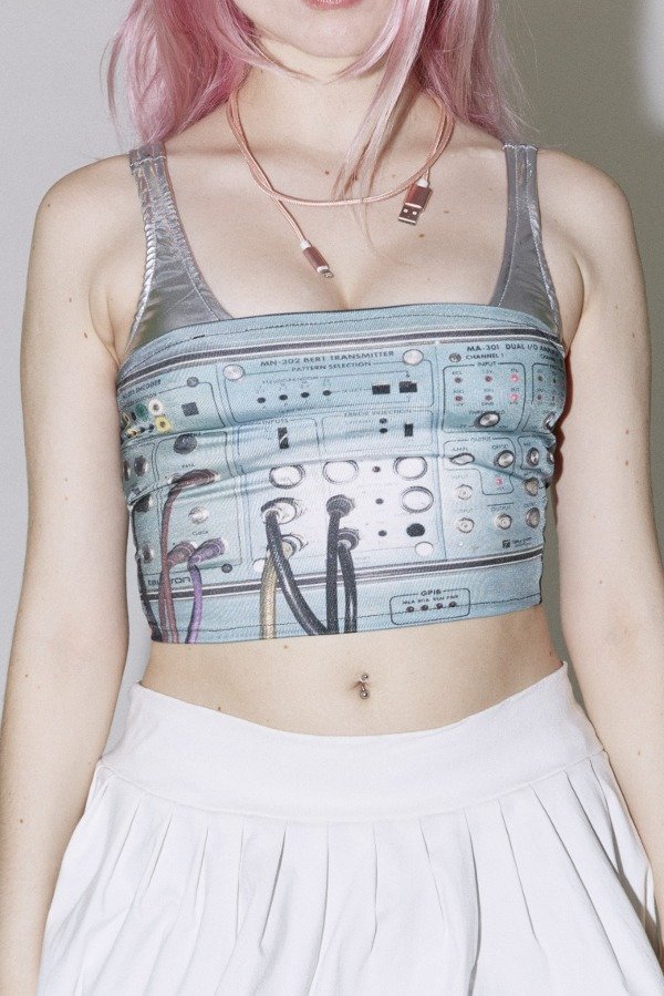 Producto - bliss fields strapless top
