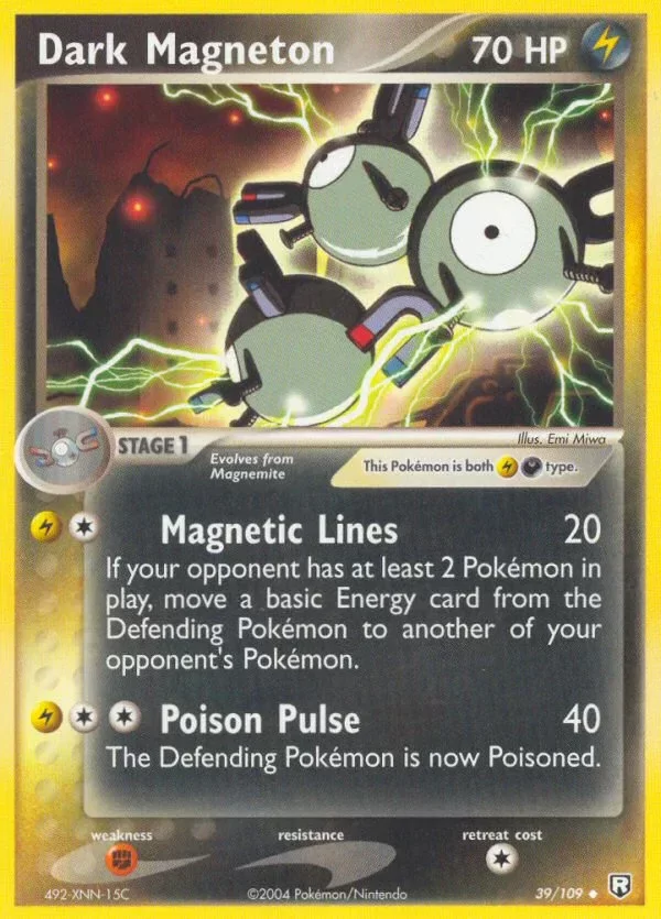 Producto - Dark Magneton 39/109 EX: Team Rocket Returns