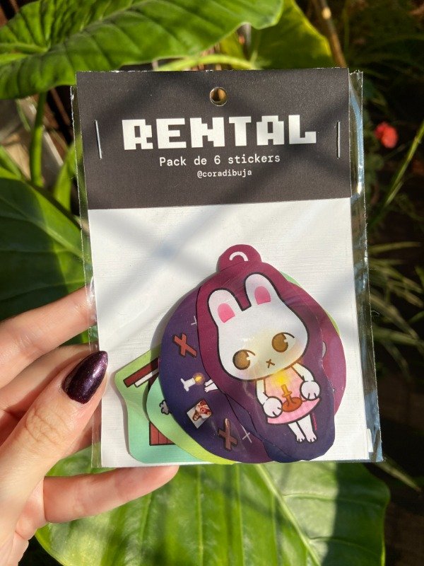 Producto - PACK DE STICKERS RENTAL