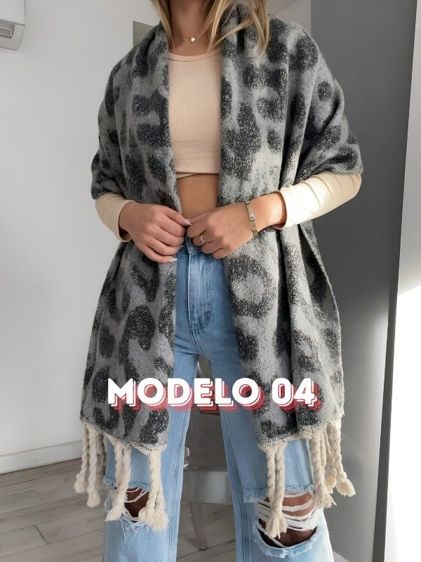 Producto - Bufandones Nube Animal Print (Pack x6) - 1