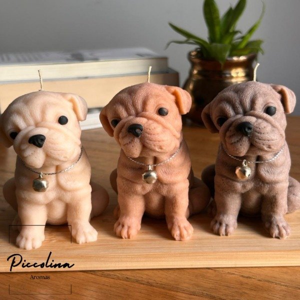 Producto - Perrito Shar pei sentado