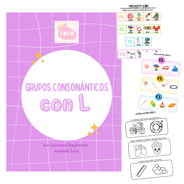 Producto - GRUPOS CONSONÁNTICOS CON L