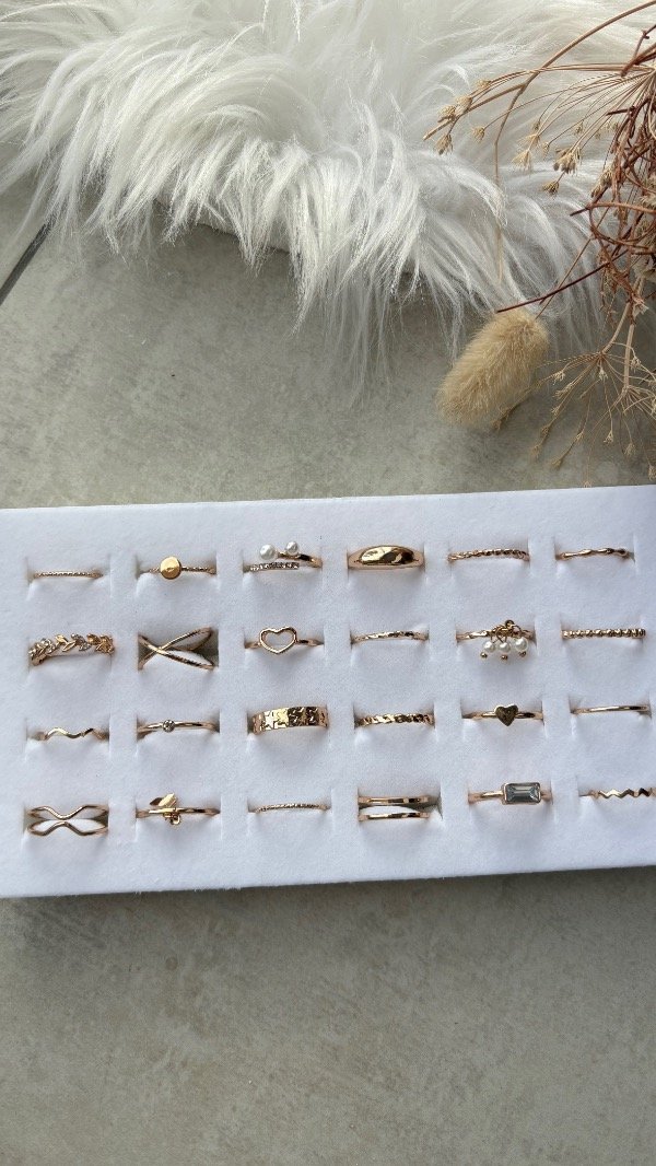Producto - Anillos dorados de fundición l