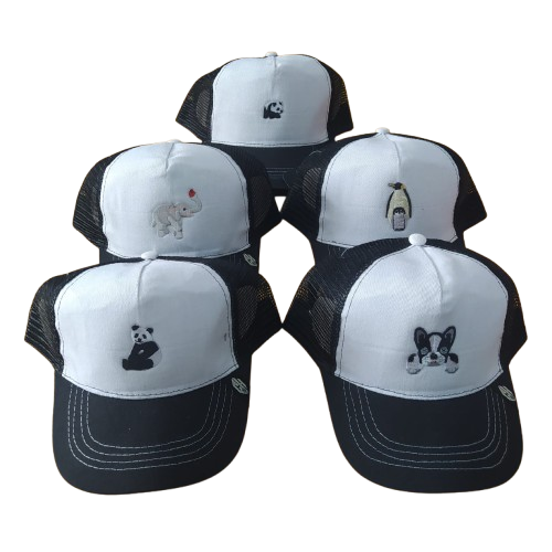 Producto - Gorra Infantil Bordada Negro TMP01