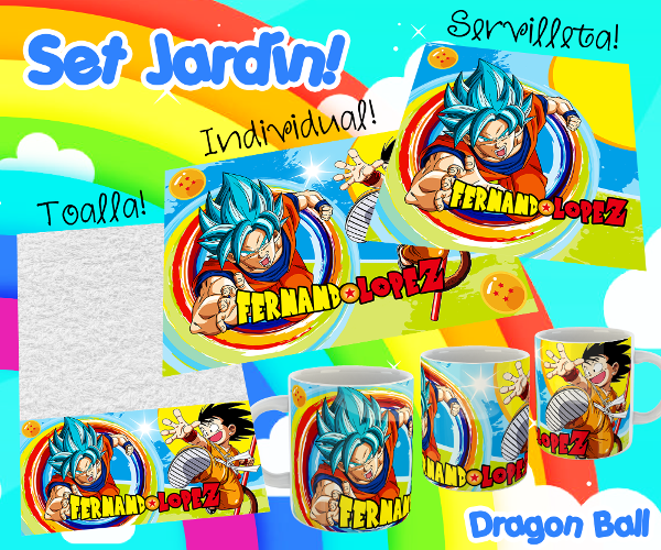 Producto - SETS DE JARDÍN - DRAGON BALL 10