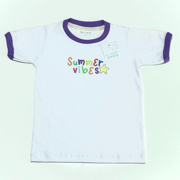 Producto - Remera jersey blanco summer vibes