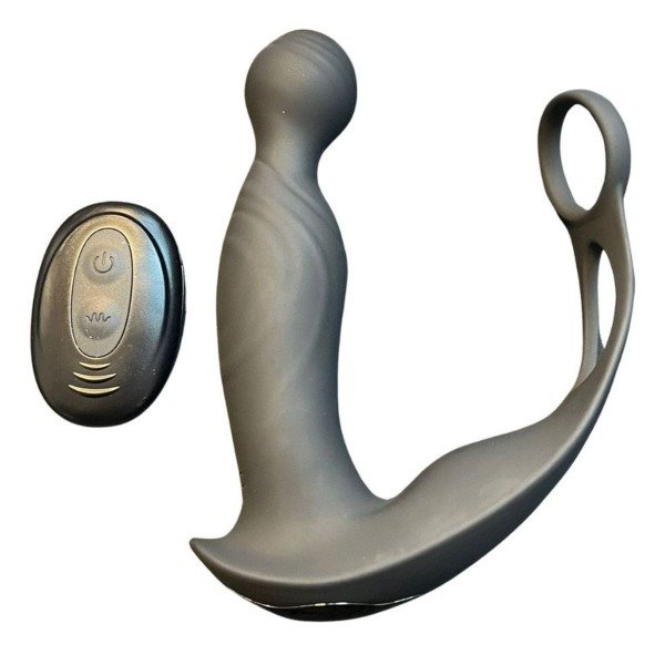 Producto - ANILLO CON ESTIMULADOR DE PROSTATA Y CONTROL