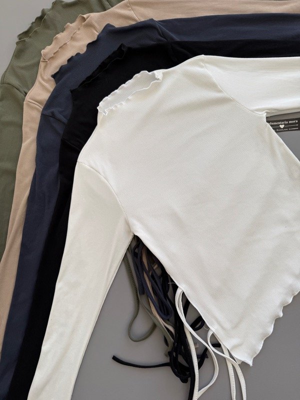 Producto - Polera morley /detalle para atar