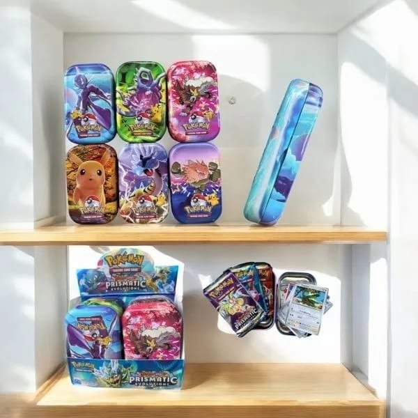 Producto - Cartas Pokemon en Lata x 40