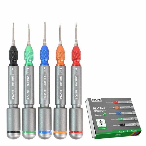 Producto - Kit Destornilladores RL-724 set 5 en  1 relife