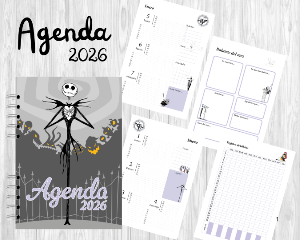 Producto - Agenda 2026 artesanal Jack