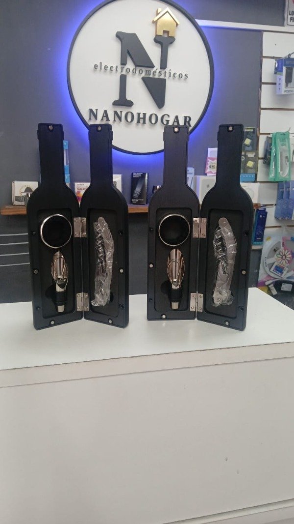 Producto - SET DESTAPADOR BOTELLA DE VINO