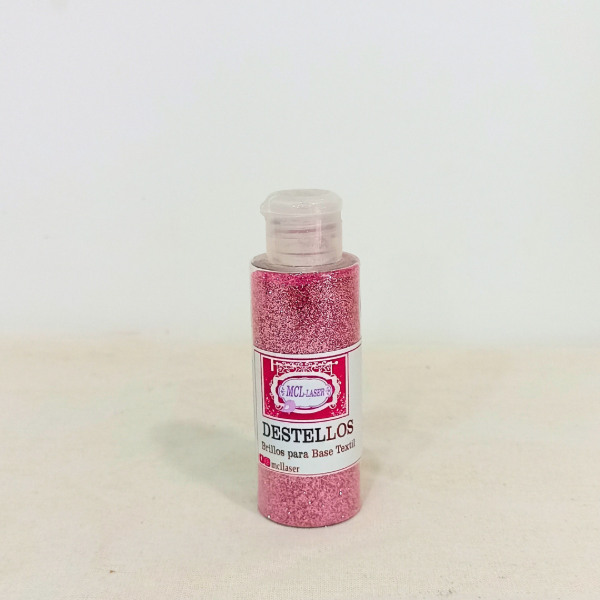 Producto - Destellos/brillos para base textil- Rosa - 0