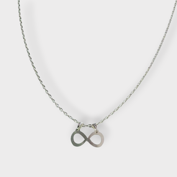 Producto - Cadena Infinito Acero Blanco
