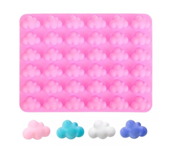Producto - MOLDE SILICONA 36 BOMBONES NUBECITAS (CNA)