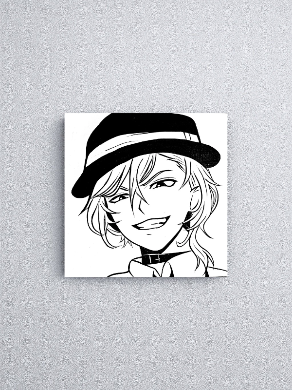 Producto - Cuadro Chuuya  -Bungo Stray dogs-  (12x12cm)