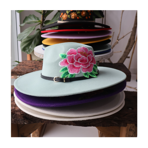 Producto - Sombrero Paño Aplique - 2