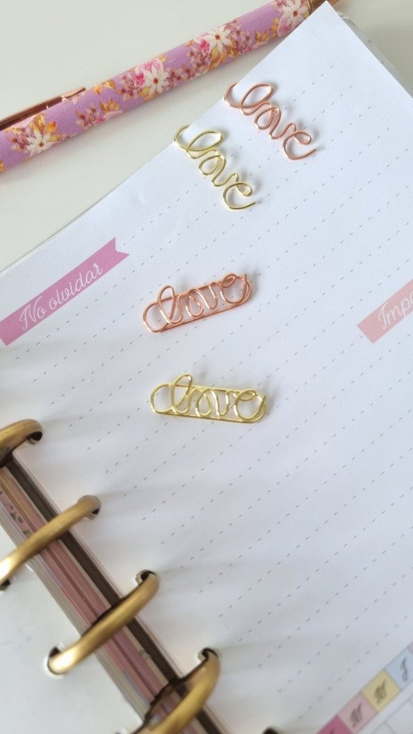 Producto - Clips para papel LOVE