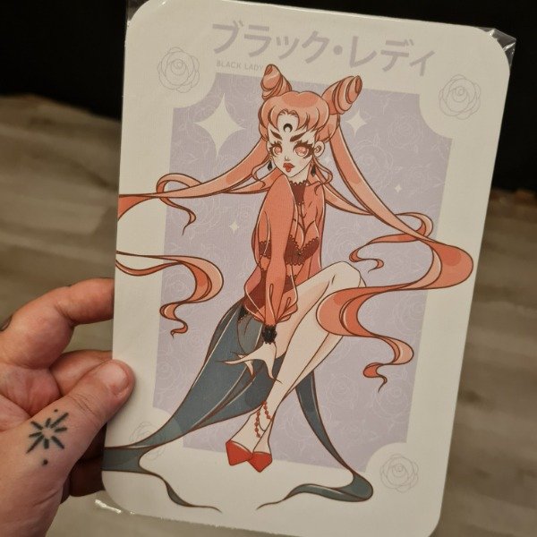 Producto - Print Black Lady A5