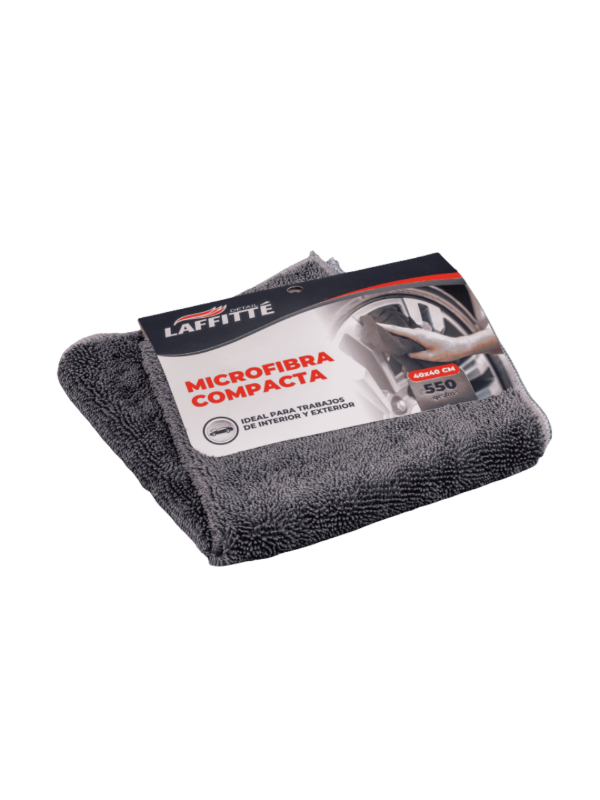 Producto - PAÑO DE MICROFIBRA COMPACTO 40x40 CM GRIS