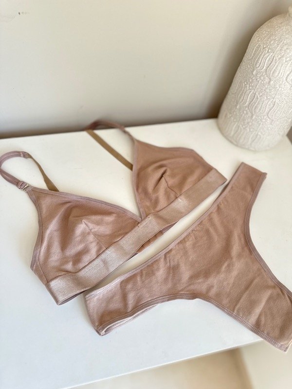 Producto - Conjunto infaltable algodón nude (Less fija) - 0