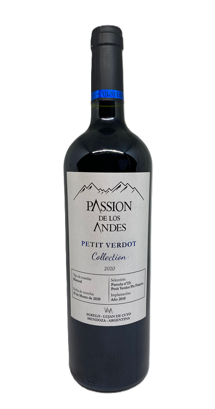 Producto - Passion de los Andes Petit Verdot 2020