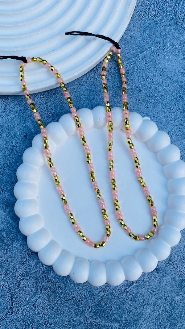 Producto - STRAP PHONE CANU DORADO Y ROSA